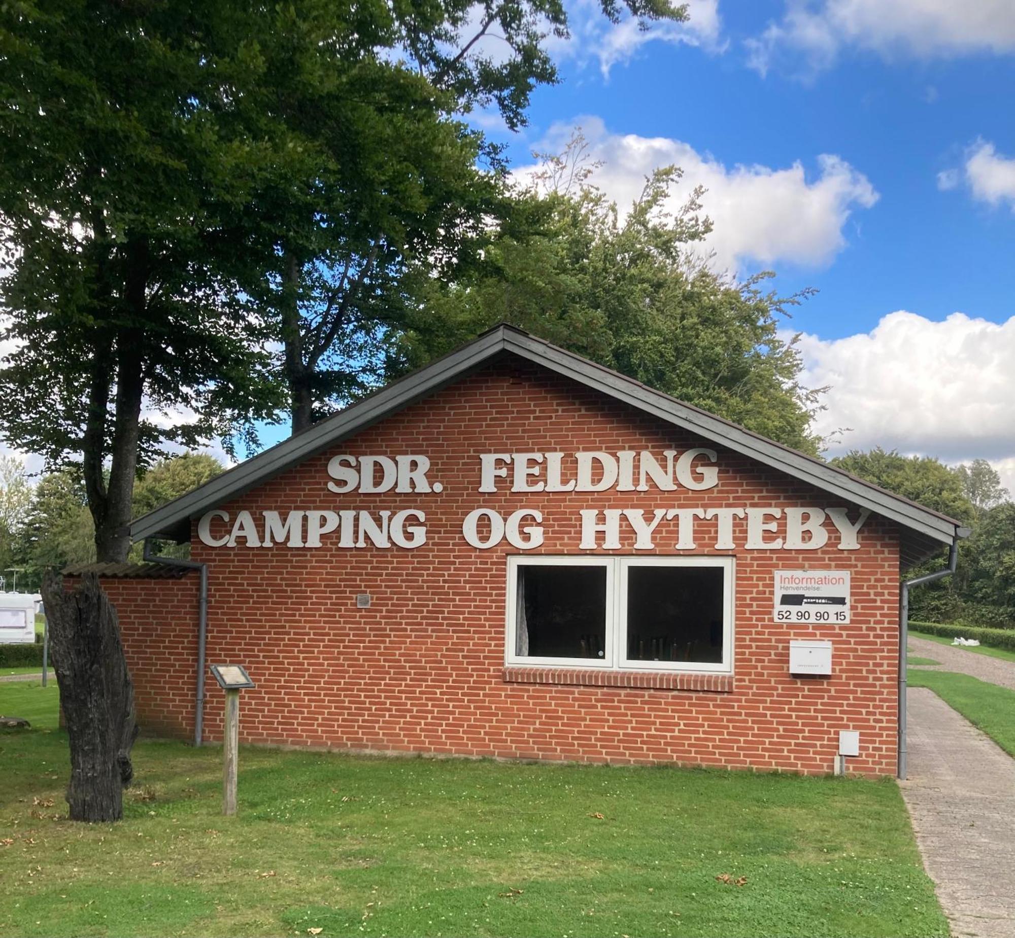 Sdr. Felding Camping & Hytteby Sonder Felding Экстерьер фото